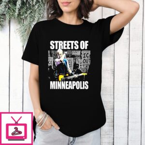 Streets Of Minneapolis Bruce Springsteen Activism T-Shirt