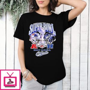Super Bowl Lx New England Patriots Vs Seattle Seahawks 2026 Diamond T-Shirt