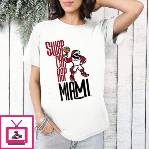 Swoop Can Hoop Miami Basketball T-Shirt