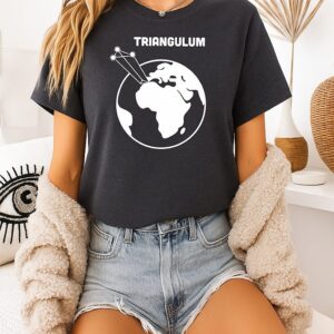 The Globe And The Triangulum Constellation T-Shirt