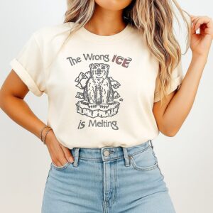 The Wrong Ice Is Melting Abolish Ice T-Shirt