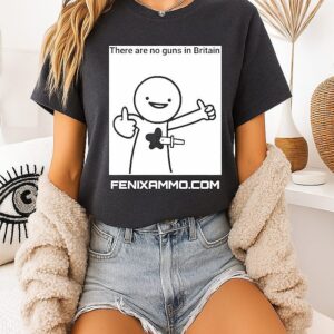 There Are No Guns In Britain Sketch Meme T-Shirt