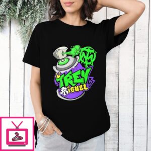 Trey Miguel Wrestling Painted Graffiti T-Shirt