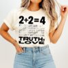 Truth Equal Love Marriage Equal Man Plus Woman Sarcastic T-Shirt