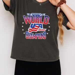 USA Hockey Women’s World Champions 2026 T-Shirt