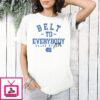Unc Basketball Caleb Wilson Belt To Everybody Signature T-Shirt