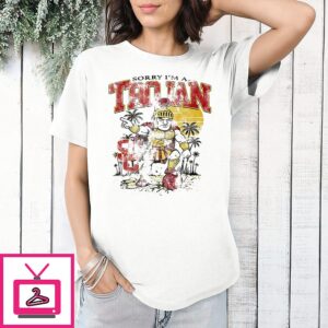 Usc Trojans Sorry I’m A Trojan Vintage T-Shirt