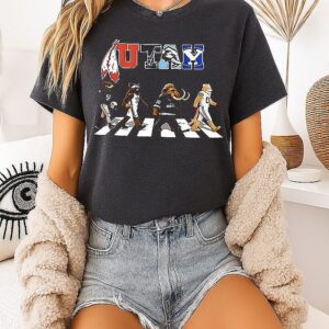 Utah Sports Teams Mascot Cross The Road T-Shirt