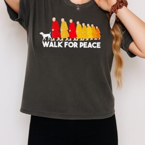 Walk For Peace Monk T-Shirt