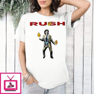 1987-88 Rush Hold Your Fire Tour Juggle T-Shirt