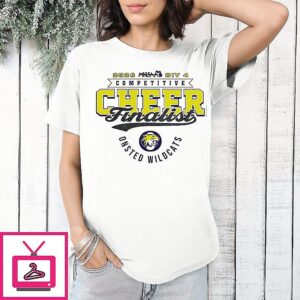 2026 Mhsaa Cheer D4 Finalist Onsted Wildcats Logo T-Shirt