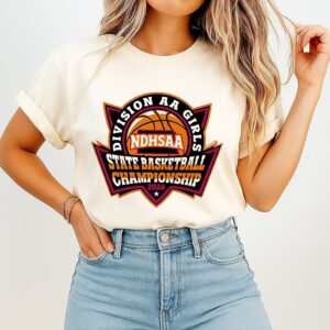 2026 Ndhsaa Division Aa Girls State Basketball Championship 2026 T-Shirt