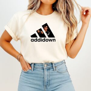 Addidown Down Syndrome Logo Funny T-Shirt