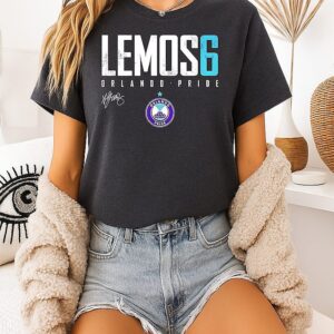 Ally Lemos Orlando Pride Nwsl Elite Signature T-Shirt
