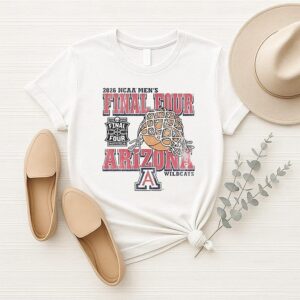 Arizona Wildcats NCAA Men’s 2026 Final Four T-Shirt