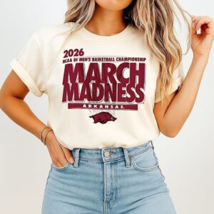 Arkansas Basketball 2026 NCAA Di Men’s Basketball Championship March Madness T-Shirt