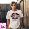 Arkansas Razorbacks 2026 Sec Men’s Indoor Track & Field Champions Locker Room T-Shirt