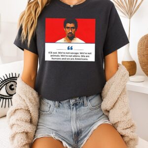 Bad Bunny Ice Out We’re Not Savages We’re Not Animals T-Shirt