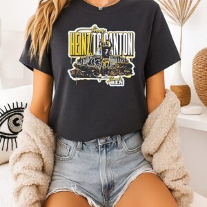 Ben Roethlisberger Pittsburgh Steelers NFL Heinz To Canton Graffiti T-Shirt