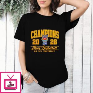 Big Sky Conference Men’s Basketball Champions 2026 T-Shirt
