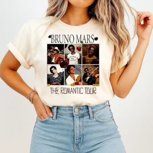 Bruno Mars The Romantic Tour T-Shirt