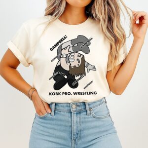 Campbell Kobk Pro Wrestling T-Shirt