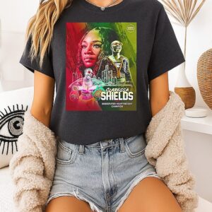 Claressa Shields Gwoat Undisputed Heavyweight Champion Poter T-Shirt