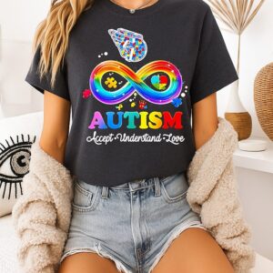 Cleveland Guardians Autism Accept Understand Love T-Shirt