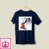 Connor Hellebuyck Goalie Save USA Gold T-Shirt