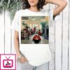 Definitely Maybe Staying Liverpool Parody Album Cover T-Shirt
