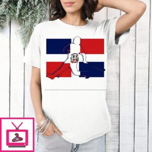 Dominican Republic World Baseball Classic Flag T-Shirt