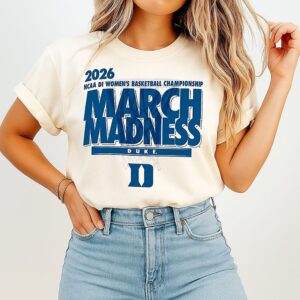 Duke Blue Devils 2026 NCAA Di Women’s Basketball Championship March Madness T-Shirt