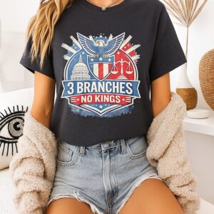 Eagle 3 Branches No King T-Shirt