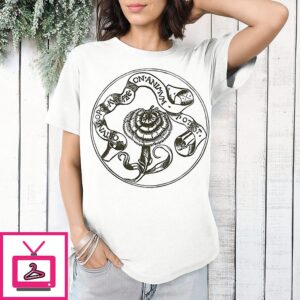 Fortuna Opes Auferre Emblem Garment Dyed Classic Style T-Shirt