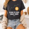 Going To Zero Since 2009 Bitcoin T-Shirt