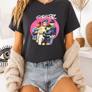 Gorillaz Ryan Gosling Cartoon T-Shirt