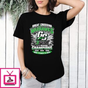 Great Crossing Warhawks 3 Peat 11th Region Champions T-Shirt