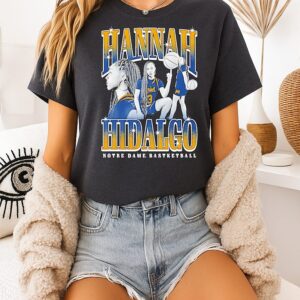 Hannah Hidalgo Notre Dame Fighting Irish Sparkles 90s T-Shirt