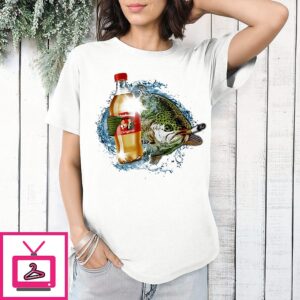 Hilly Almdudler Original Fish Smoking Meme T-Shirt