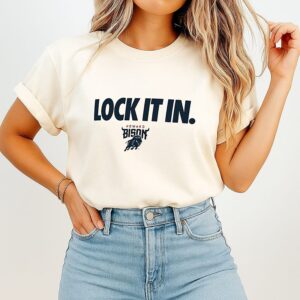 Howard Basketball Lock It In Logo T-Shirt