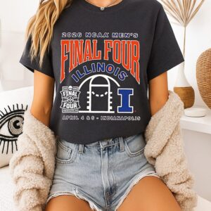 Illinois NCAA Men’s Basketball 2026 Final Four T-Shirt