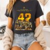 Iowa Hawkeyes NCAA Basketball Second Most Wins Over Big Ten Teams Over Past Three Seasons T-Shirt