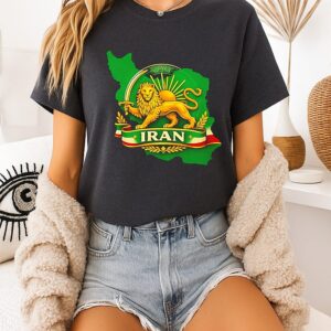 Iran Lion And Sun Unisex T-Shirt