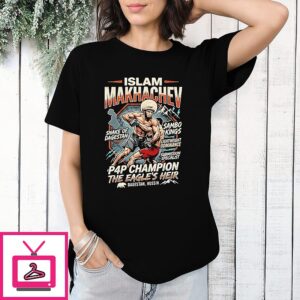 Islam Makhachev P4p Champion The Eagle’s Heir T-Shirt