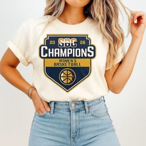 Jmu Women’s Basketball Sbc Champions 2026 Logo T-Shirt