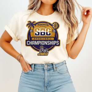 Jmu Women’s Basketball Sun Belt Conference Tournament Champions 2026 T-Shirt