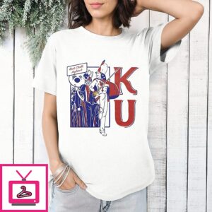 Kansas University Rock Chalk Jayhawk Marching Band Vintage T-Shirt