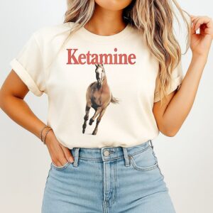 Ketamine Horse Graphic T-Shirt