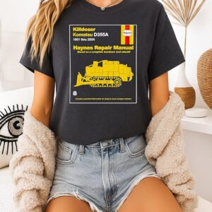 Killdozer Komatsu Haynes Repair Manual T-Shirt