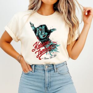 Korean Zombie Born For This T-Shirt